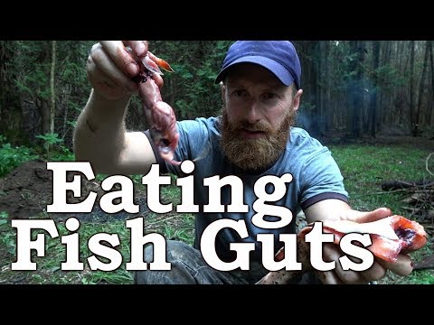 Catch n Cook Fish GUTS! | WILL THIS MAKE ME SICK? | Eating The Whole Fish!!! Video