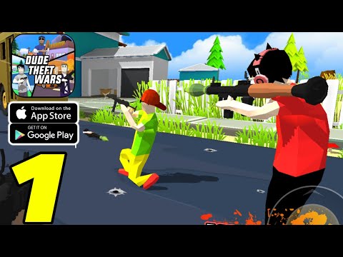 Dude Theft Wars FPS Open World Gameplay Walkthrough Part 1 (iOS, Android) - YouTube