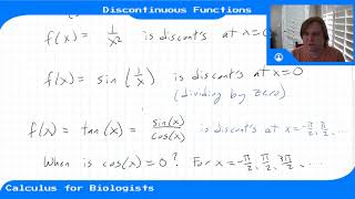 Module 4 - Video 8 - Discontinuous Functions