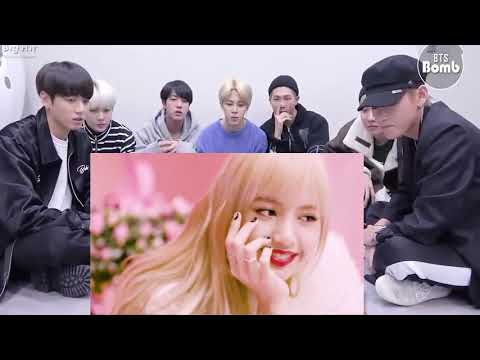 BTS Reaction to Blackpink Lisa ( bright focus ) 💞💞💞💕