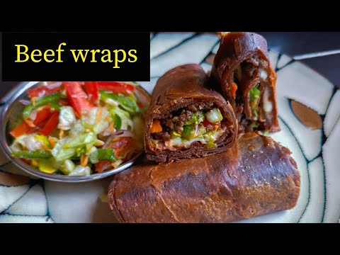 How to prepare a ugaroll /beef ugaroll/ ugandan street food #ugandankitchen #ramadan #paratha #beef