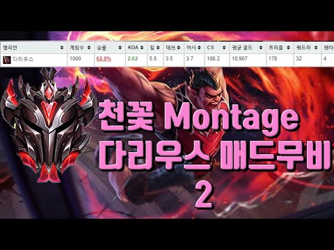 그랜드마스터 다리우스 장인 천꽃 매드무비 2 - Korea GrandMaster Darius Montage 2