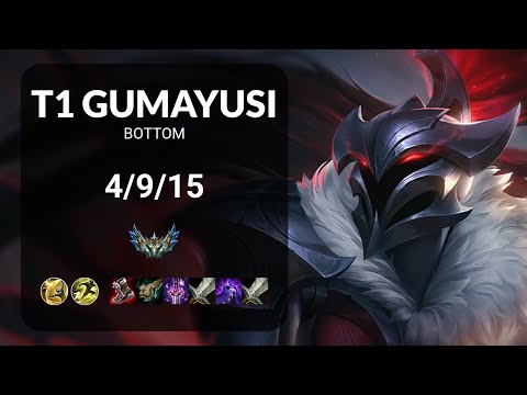 T1 Gumayusi Kalista vs Aphelios BOTTOM - KR CHALLENGER Patch 15.7