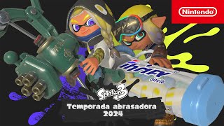 Nintendo Splatoon 3 – ¡La temporada abrasadora arranca el 01/05! anuncio