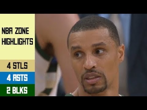 George Hill & Pat Connaughton Highlights vs Raptors CFG1 - 4 Stls, 4 Asts, 2 Blks (15.05.19)