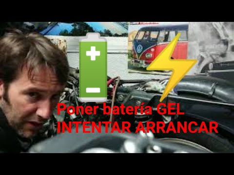 5. MOTO ZOMBIE BMW. Poner BATERÍA de GEL e intentar arrancar MOTO parada averiada