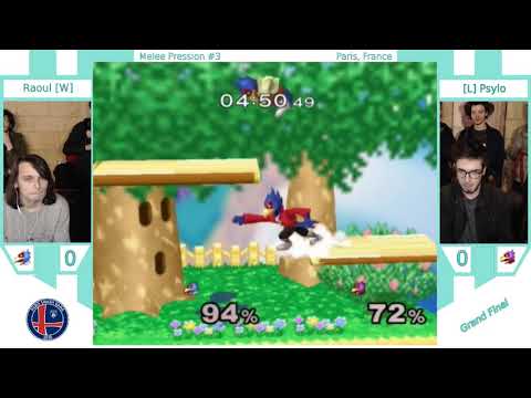 Melee Pression #3 - Raoul Jafaden (Falco, Fox & Marth) vs. Psylo (Falco) - Grand Final