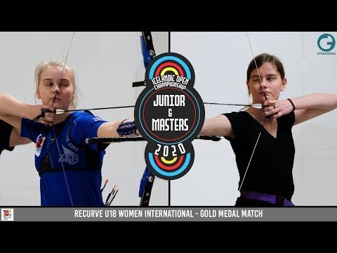 Halla Sól VS Marín Aníta -  Recurve U18 Women International Gold Medal Match