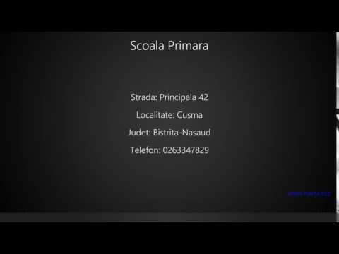 Scoala Primara Cusma