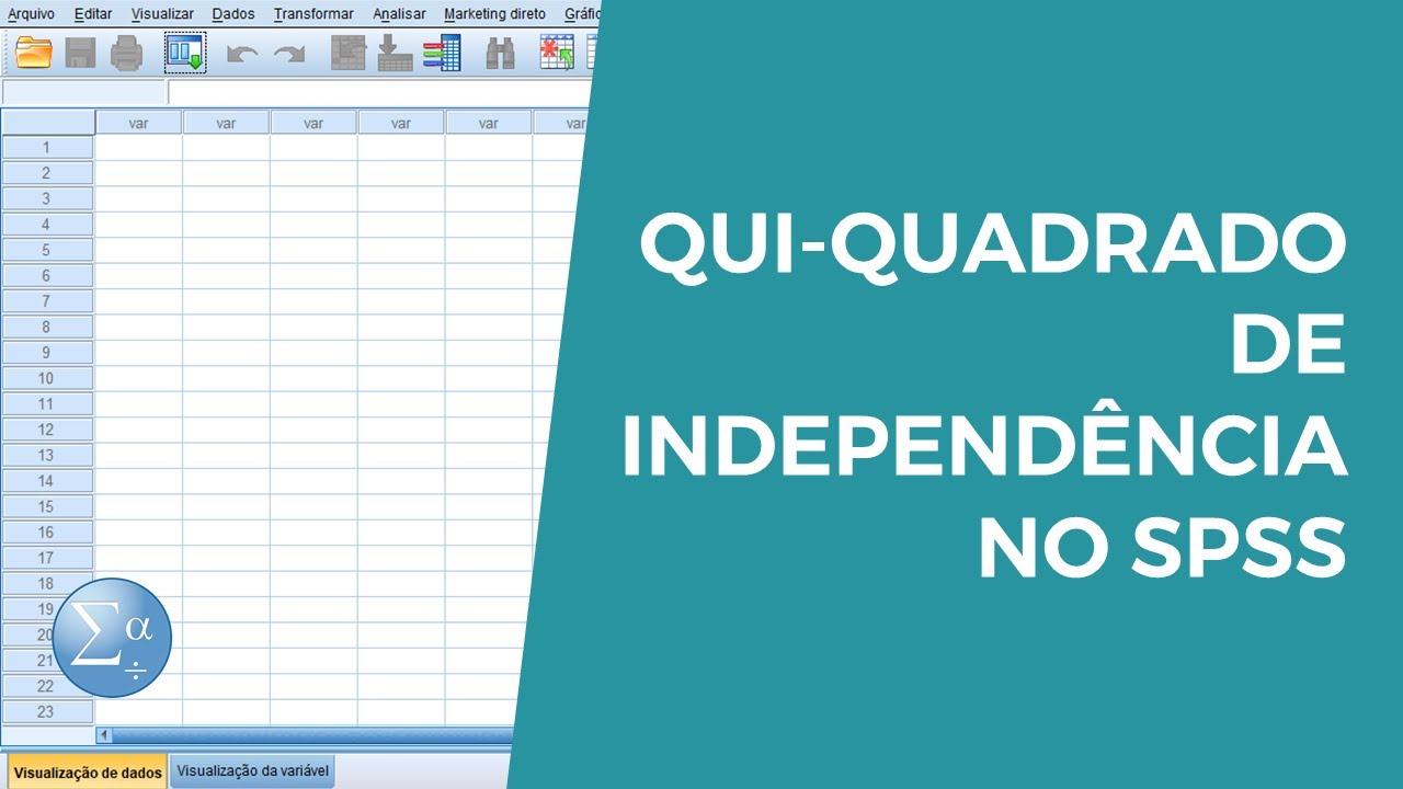 Qui-quadrado de Independência no SPSS (Aula 9.2)