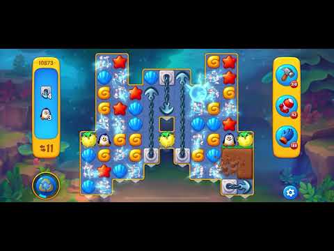 Fishdom level 10873 no boosters フィッシュダム ノーマル