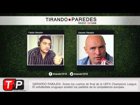 Gerardo Rabajda sobre los cuartos de final de la UEFA Champions League