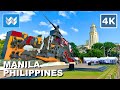 [4K] Manila Philippines 🇵🇭 Jones Bridge to City Hall - Walking Tour & Travel Guide - Flavors of NCR