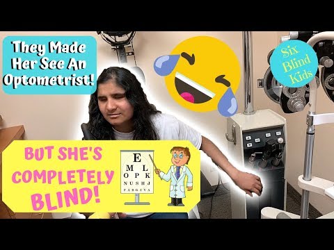Blind Girl Sent To An Optometrist For Eye Exam! 😂😱🤦‍♀️🕶️