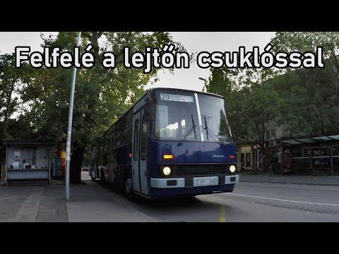 Ikarus 280 küzdi fel magát a Pasaréti lejtőn | BPI-990 pótol a 29-esen
