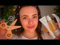 ASMR To Fall Asleep Fast Skincare Follow My Directions Stress Plucking Face Tracing