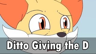 Fennekin is Swooned by Ditto's Majestic Charisma