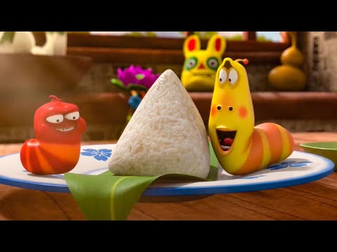 LARVA COMEDY 2025 | Rice Cake | Funny Larva's World LARVA CARTOON TOP 20 EPISODE