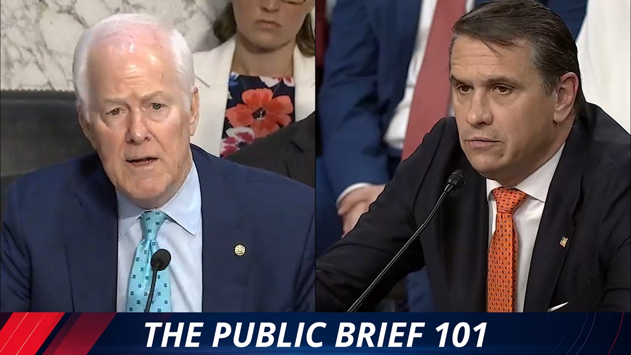 Video: Cornyn Questions Blanche on Trump IRS Settlement and Unmodified Weaponization Fund