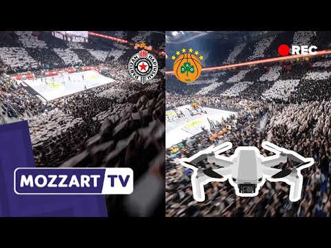 DA SE NAJEŽIŠ: Evo kako izgleda kad DRON nadleti koreografiju u krcatoj Areni
