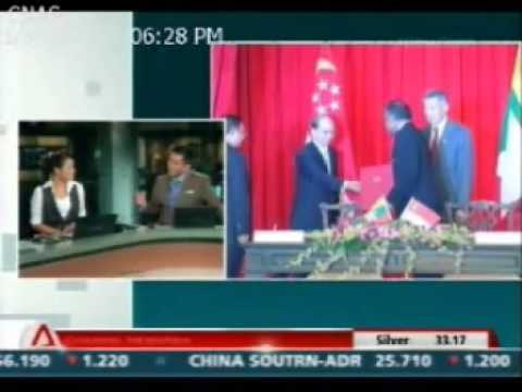 On Myanmar President's visit to Singapore (2012)
