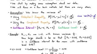 Probability Video 9.1: Statistics - Confidence Intervals