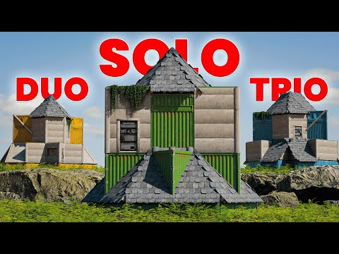 The BEST Solo/Duo/Trio Starter Bases in RUST | The Triad 2026