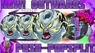 AMAZING NEW GLITCHED OUTWARDS PUSH-POPSPIT!!! | NEW MASS HAX IN AGARIO?!?! | Insane Popspilt