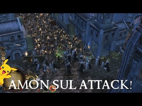 BFME2: Edain 4.1 - Fan Map - Mordor marches on Amon Sul!