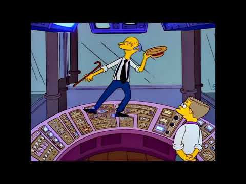 Alf Clausen: Mr. Burns and Smithers alone in the central plant