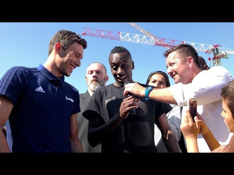 BLAISE MATUIDI, UN CHAMPION DU MONDE EXEMPLAIRE À POISSY