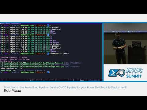 Don’t Stop at the PowerShell Pipeline. Build a CI/CD Pipeline for your PowerShell... by Rob Pleau