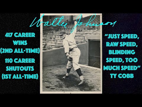 WALTER JOHNSON Pitching Mechanics & Rare Footage | Ultimate Highlights【BEST QUALITY UPDATED】