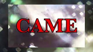 Allegra Krieger – “Came”