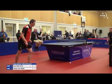 NTTB Beker 2017: Kas van Oost - Pieter van den Berg