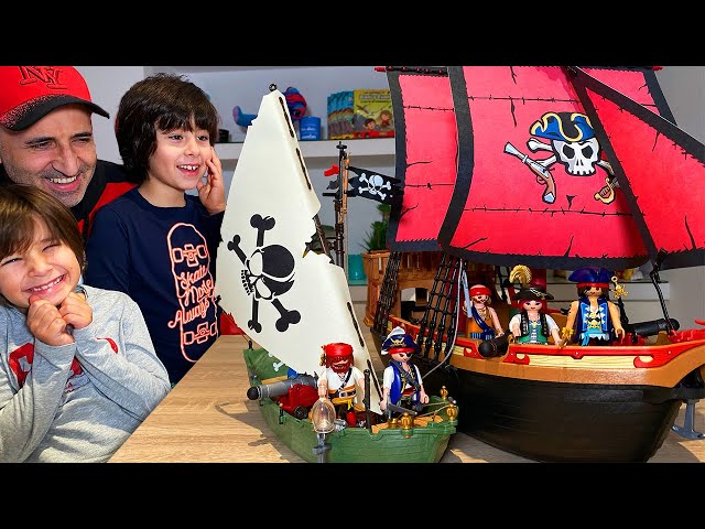 Vídeo relacionado con PLAYMOBIL | Pirates | Puerto Pirata con prisión de corsarios | Figuras de Piratas | Juguetes Piratas | Juguete para niños y niñas a Partir de 4 años | 71792