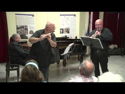 Edouard Charles Arthur Mancini Pastorale per flauto, oboe, pianoforte (1898) LIVE