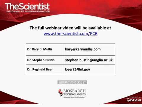 PCR: Past, Present, and Future