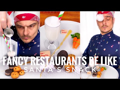 Seu mini Lanche,Papai Noel🎅🍪🍼& Rudolf🥕🦌com um pequeno desconto😁💰Restaurantes FANCY sejam como|CHEFKOUDY