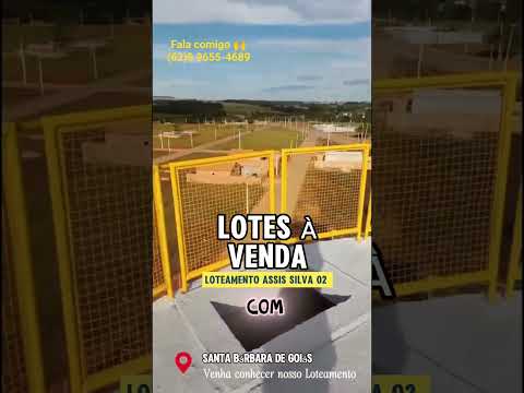Lotes à Venda em Santa Bárbara de Goiás!