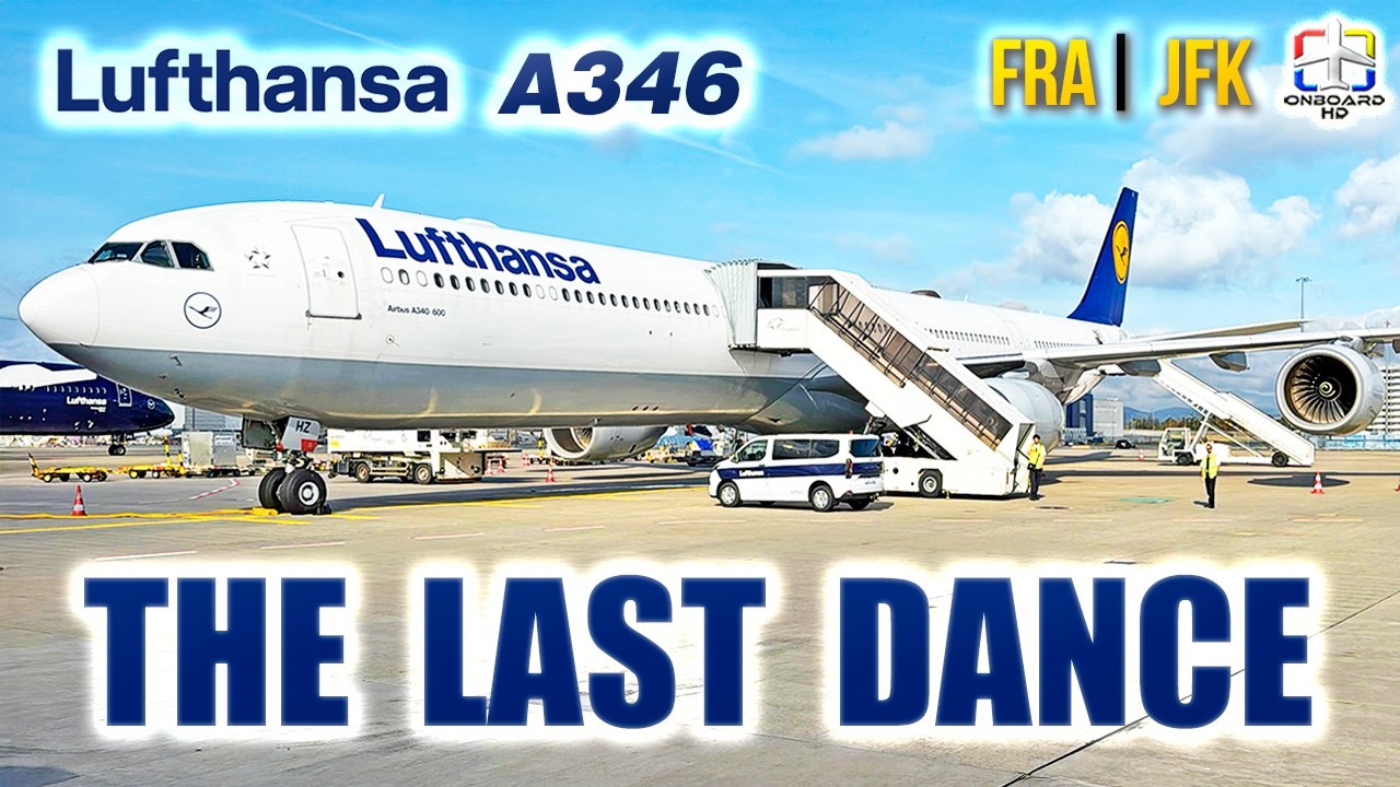 TRIP REPORT | Last Flight on the A340-600! | Frankfurt to New York | LUFTHANSA Airbus A340-600