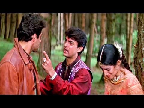 Mela Movie Emotional Scene | Aamir Khan Heart Breaking Scene