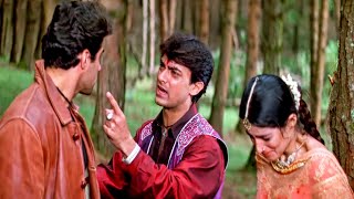 Mela Movie Emotional Scene  Aamir Khan Heart Break