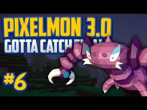 Minecraft Pixelmon 3.0 "Powerhouse Drapion!" Gotta Catch 'Em All - Episode 6!