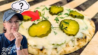 I Tried the VIRAL Pickle Pizza: Delicious or Disastrous?😋🤢