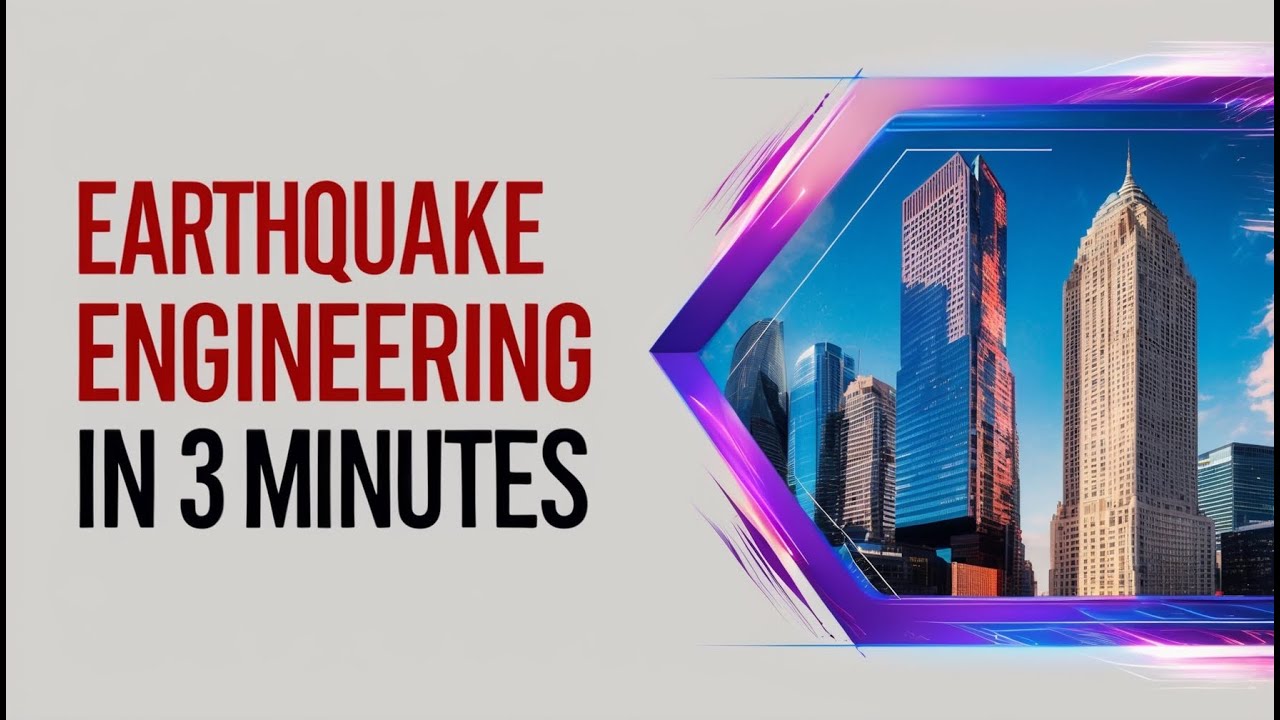 Earthquake Engineering in 3 Minutes