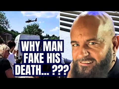 Man fakes own death, shows up at funeral 😳😳😳 #FakeDeath #Stunt #belgium