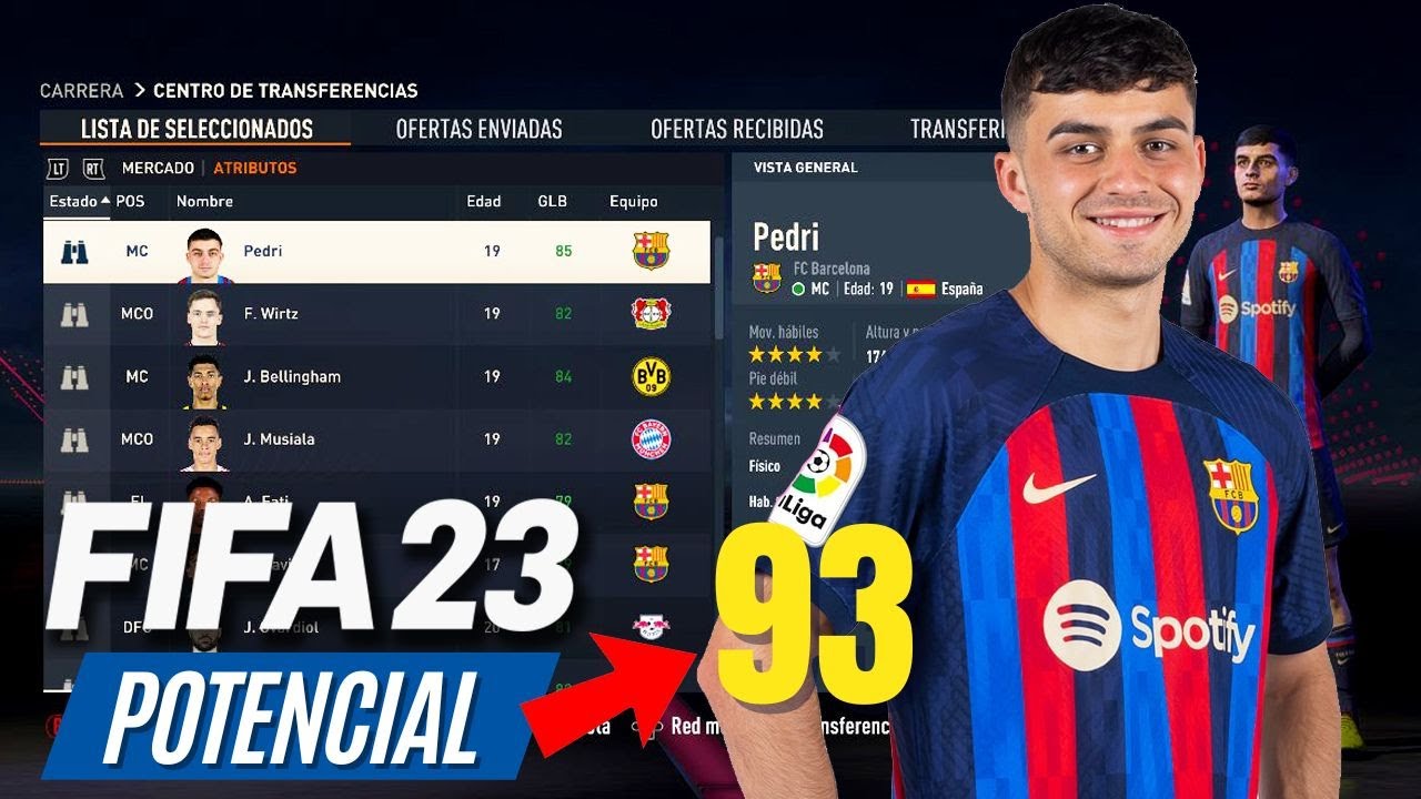 Watch FIFA 23 | MODO CARRERA | LOS MEJORES JUGADORES JOVENES!!! (16-20 años) Now FIFA 23 | MODO CARRERA | LOS MEJORES JUGADORES JOVENES!!! (16-20 años)