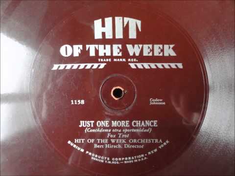 Durium Hit of the week -  Just one more chance