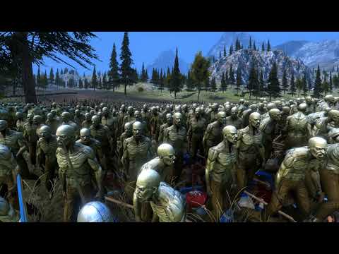 Massive Zombie Horde vs Small Medieval Kingdom